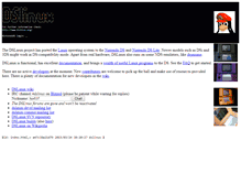Tablet Screenshot of dslinux.org